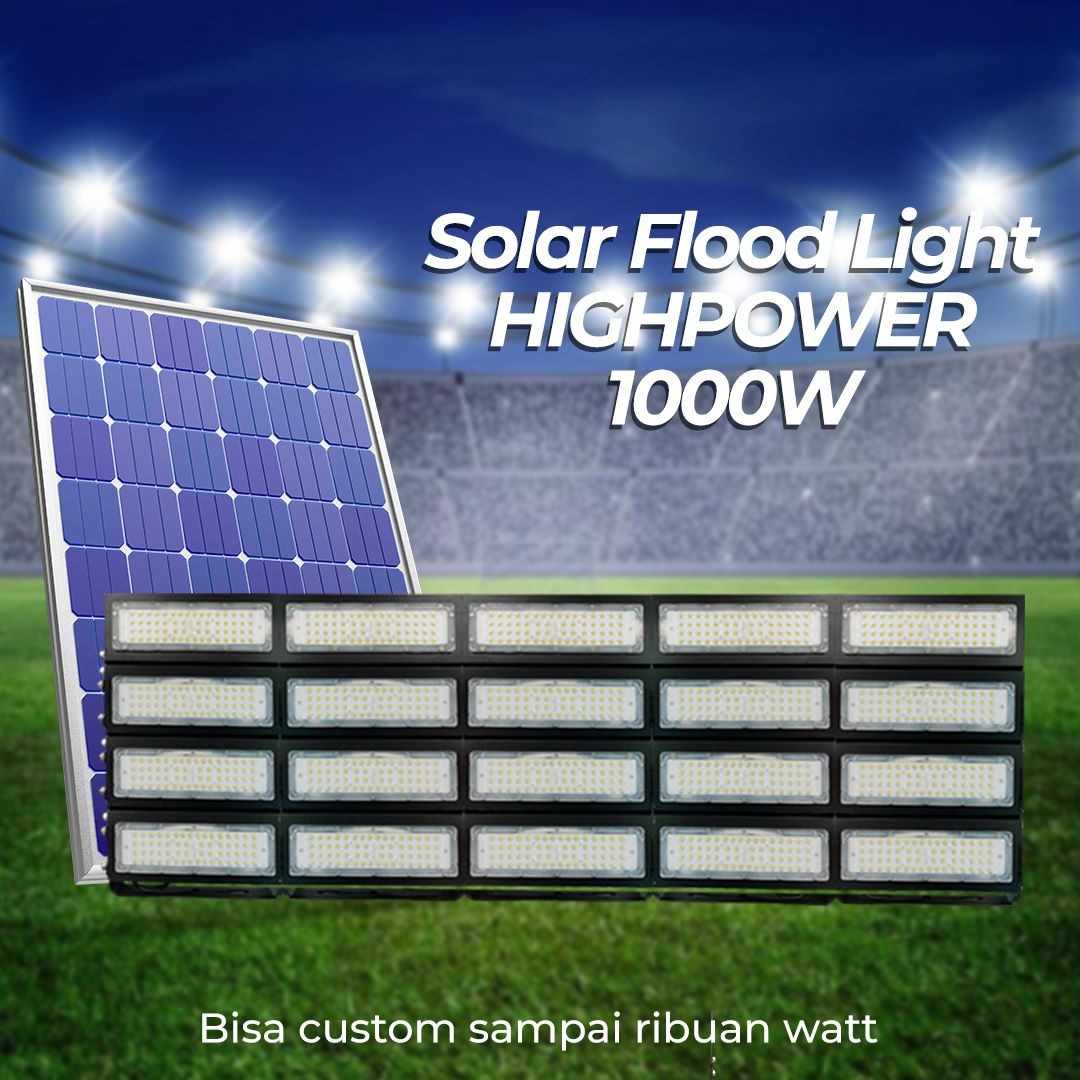 Instalasi Solar LED High Power